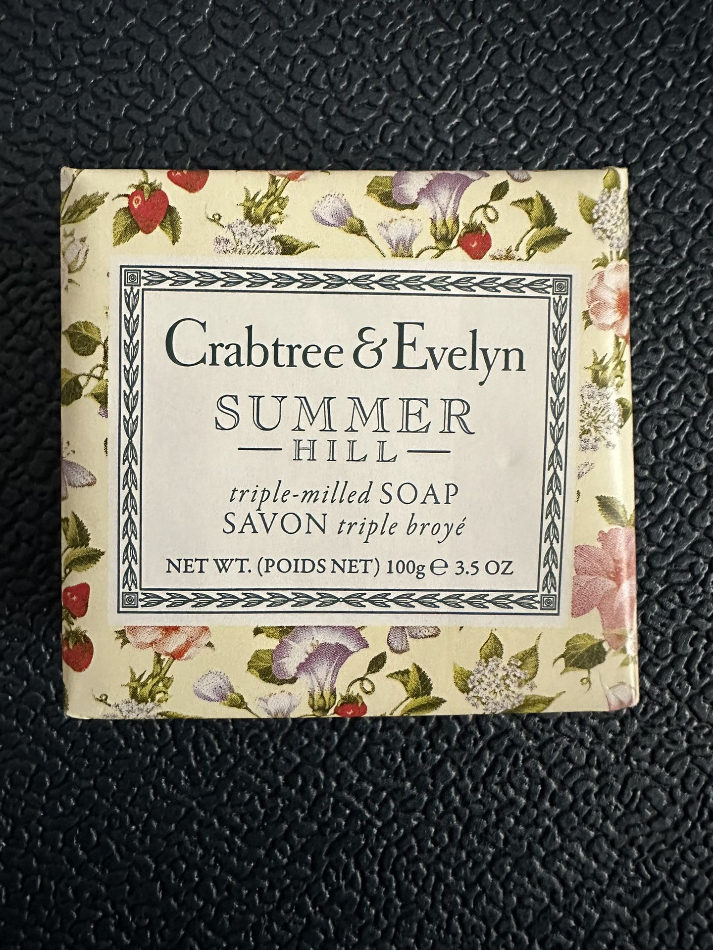 Crabtree & Evelyn Triple Milled Hand Soap 3.5oz - 2 Pack - Summer Hill
