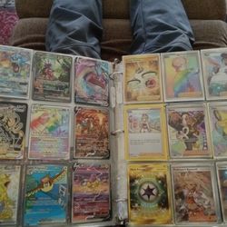 Massive Pokemon Card Collection, Entire Binders Content 
