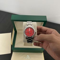 Men’s Watch Red Dial