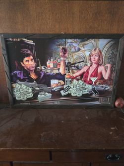 Scarface picture with frame