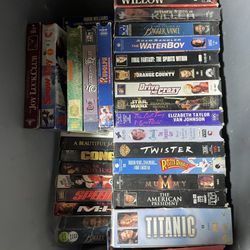 VHS TAPES VARIETY