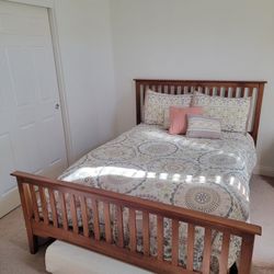 Wooden Queen Bed Frame