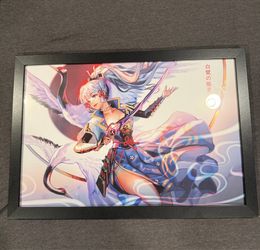 MiHoyo/Hoyoverse Genshin Impact Ayaka Framed 12x18 Premium Print