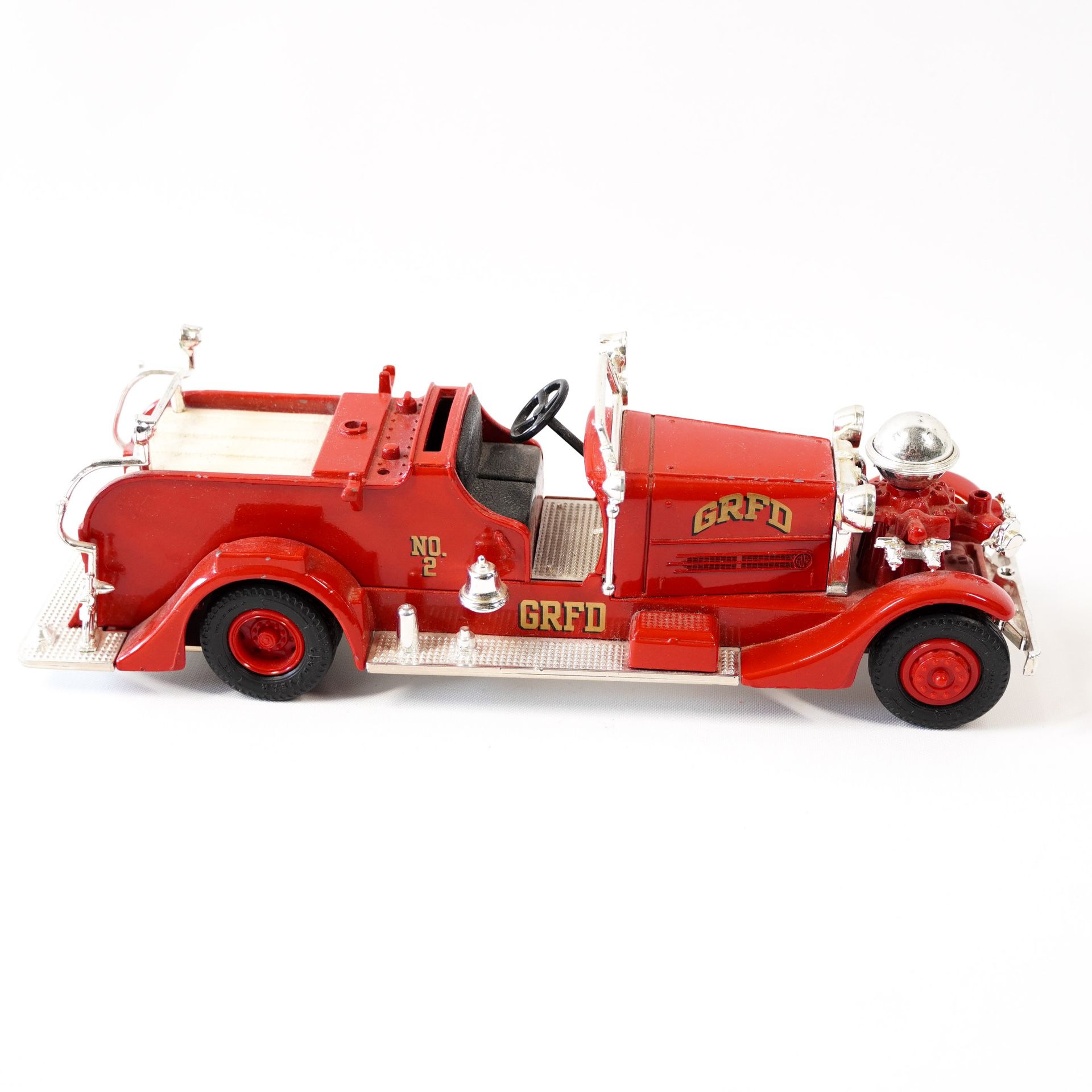 8.5" ERTL 1937 Ahrens Fox Fire Truck Diecast Model Toy