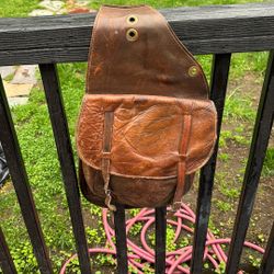 Leather Saddlebag 