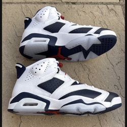 New Nike Air Jordan 6 Retro USA Olympic Team Shoes Men’s 9.5