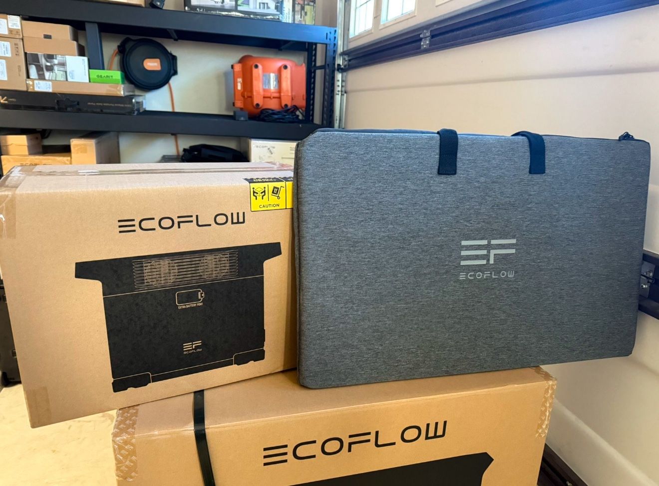 Ecoflow Delta 2 + 160w Ecoflow Solar Panel 