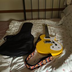 Yellow Guitar Epiphone