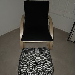 Reclining, Lounge, Rocking Chair And Pouf Ottoman