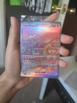 Mew ex promo sealed 151
