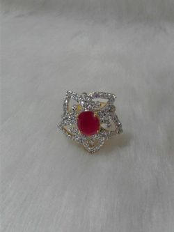 Womens Gold Plated Ring