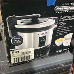 Proctor Silex Comercial Rice Cooler/warmer
