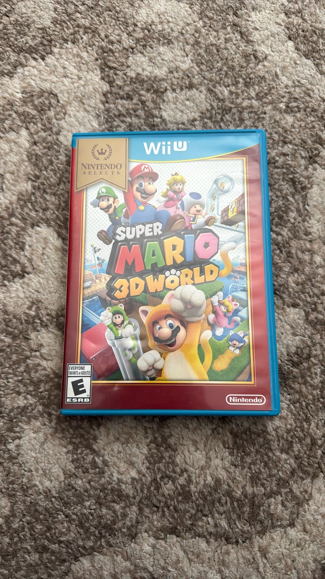 Super Mario 3d World For Nintendo Wii U 