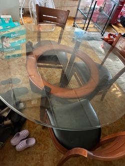 Table and 4 chairs
