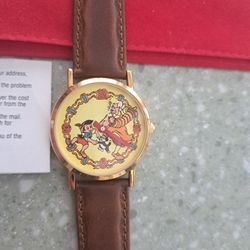 Vintage Walt Disney Pinocchio Limited Edition Watch