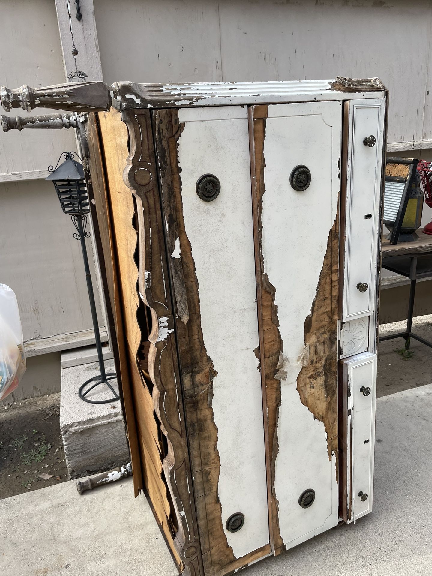 Free Very Heavy Vintage Dresser 