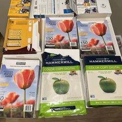 Assorted Photo Paper 