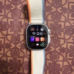 Apple Watch Ultra 2 49mm Titanium Orange/Beige TL M/L
