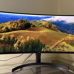 LG Ultrawide Curved Monitor