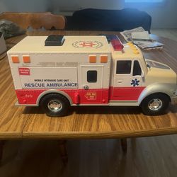 Tonka 2004 Truck Rescue Ambulance No Lights And Sound