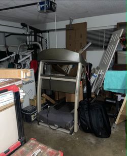 Free Treadmill with Folding Frame