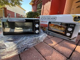 BLACK+DECKER Crisp ’N Bake Air Fry Toaster Oven – Brand New