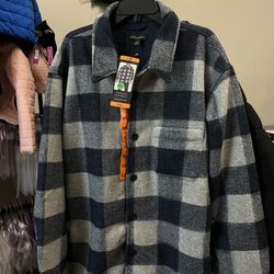 Men Banana Republic Heritage Shirt Jacket XXL