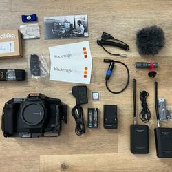 Blackmagic Cinema Camera 6K Pro EF Ready-to-Shoot Kit + SmallRig Cage