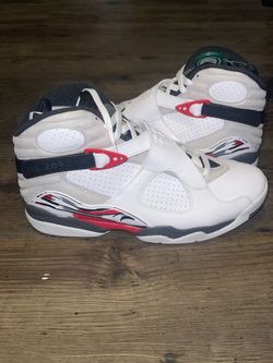 Jordan 8 Retro White True Red (Bugs Bunny) Men’s SIze 12