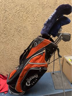 Callaway golf club for man right hand with Callaway golf bag