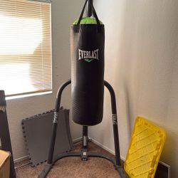 Punching Bag and Stand