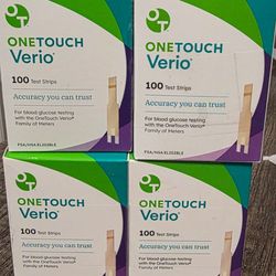 Onetouch verio test strips