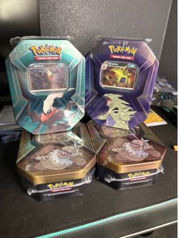 Pokemon tins