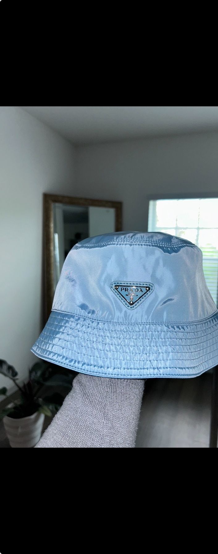 Prada Re-Nylon Bucket Hat Excellent Condition Worn Once