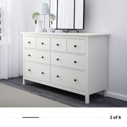 IKEA Hemnes Dresser 8 Drawers White for Sale in Mesa AZ OfferUp