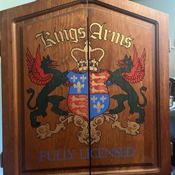 Dart Board And Cabinet $35 OBO
