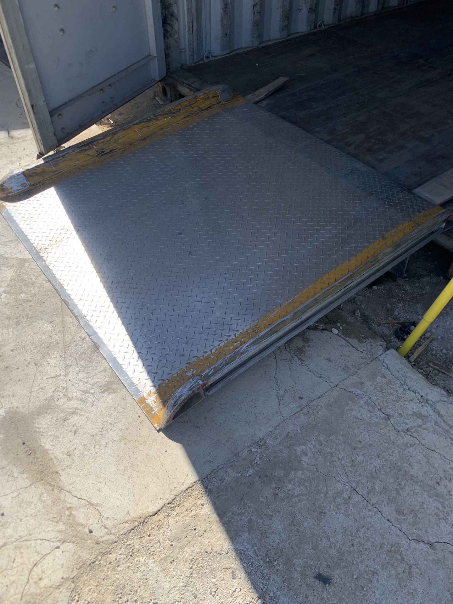 Ramp For Forklift , Loading Dock