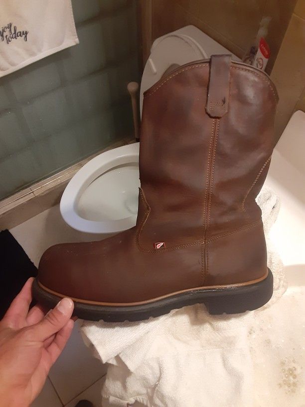 Red Wing Steel Toe Boots Size 13
