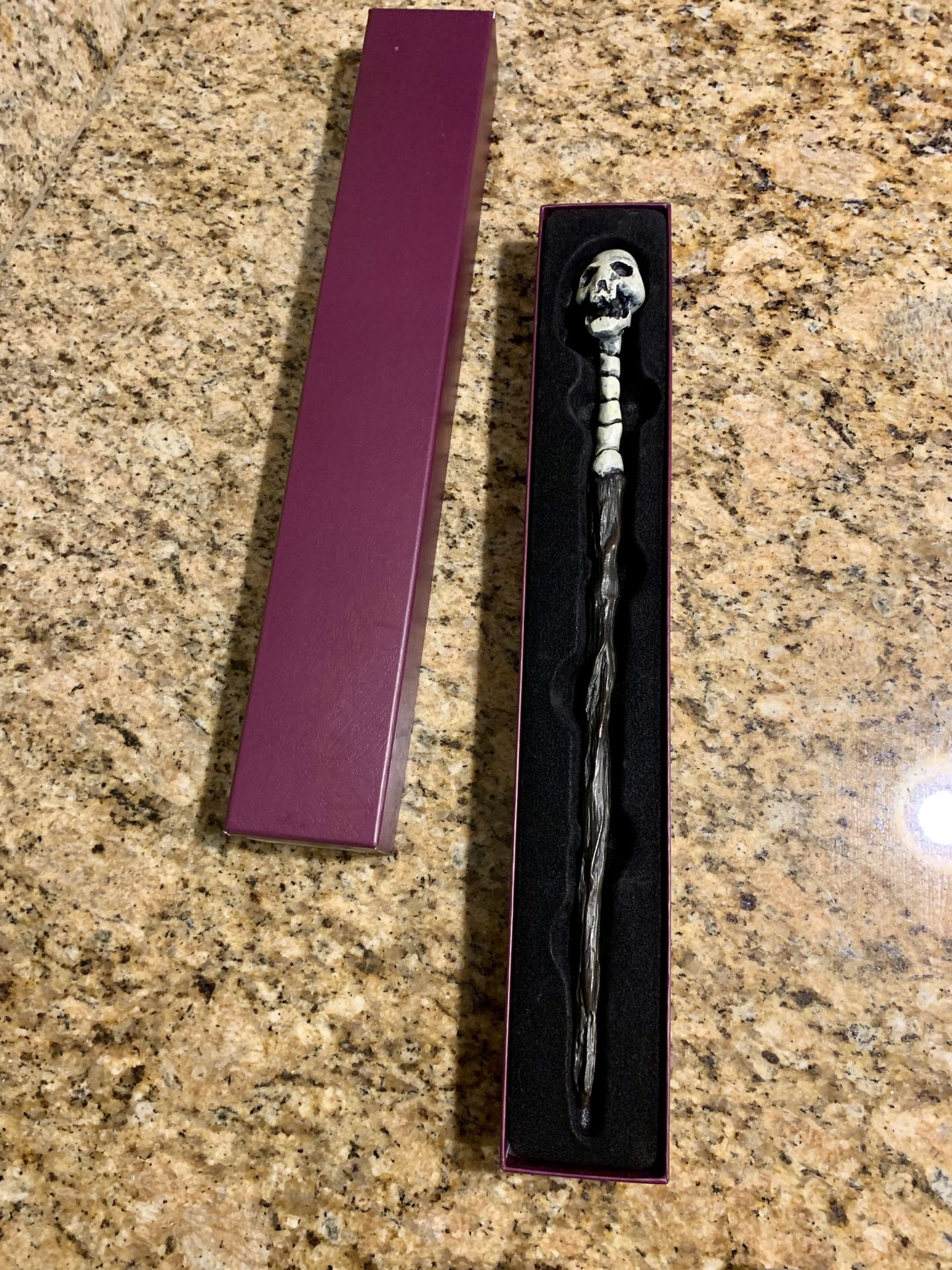 Death Eater skull wand The Wizarding World of Harry Potter