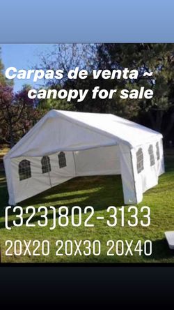 Carpas de venta
