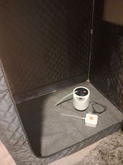 HEALTH SPA - HOT SPA - HOT STEAM RECOVERY / POST-WORKOUT HOT THERAPY - PORTABLE LARGE HOT STEAM ROOM