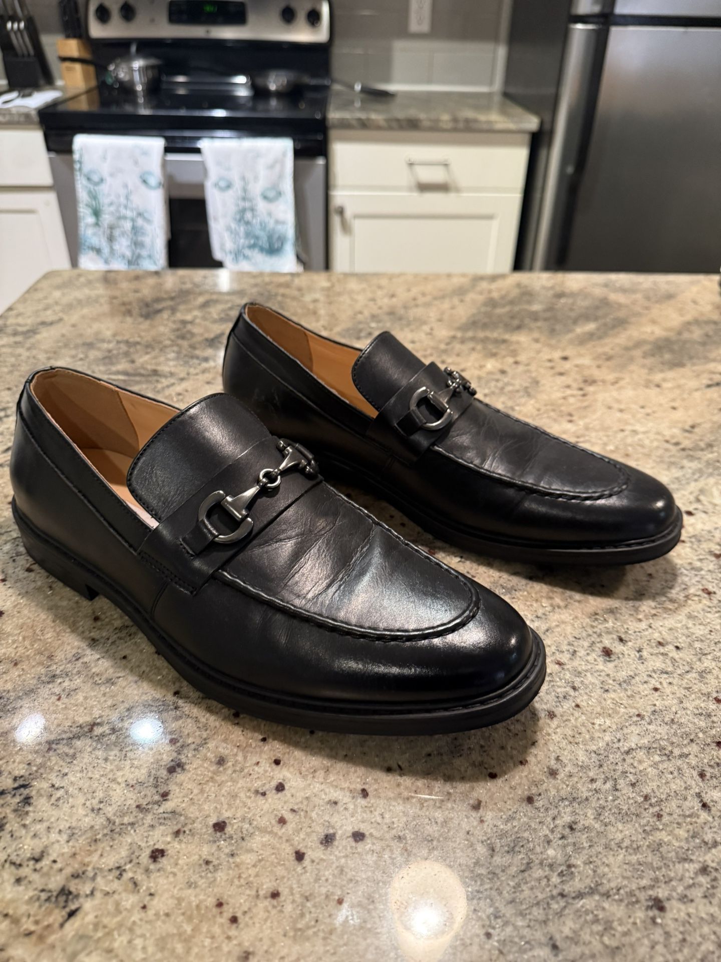 Black Steve Madden Loafers