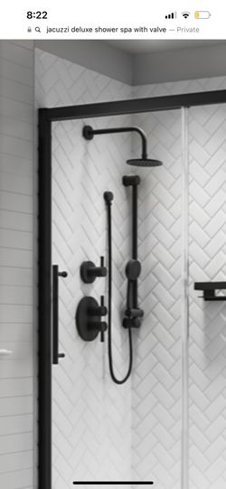 Aperto Delux Shower System By Jacuzzi In Oil Rubbed Bronze.