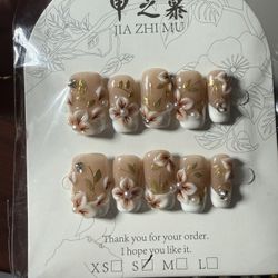 Jia Zhi Mu Press On Nail