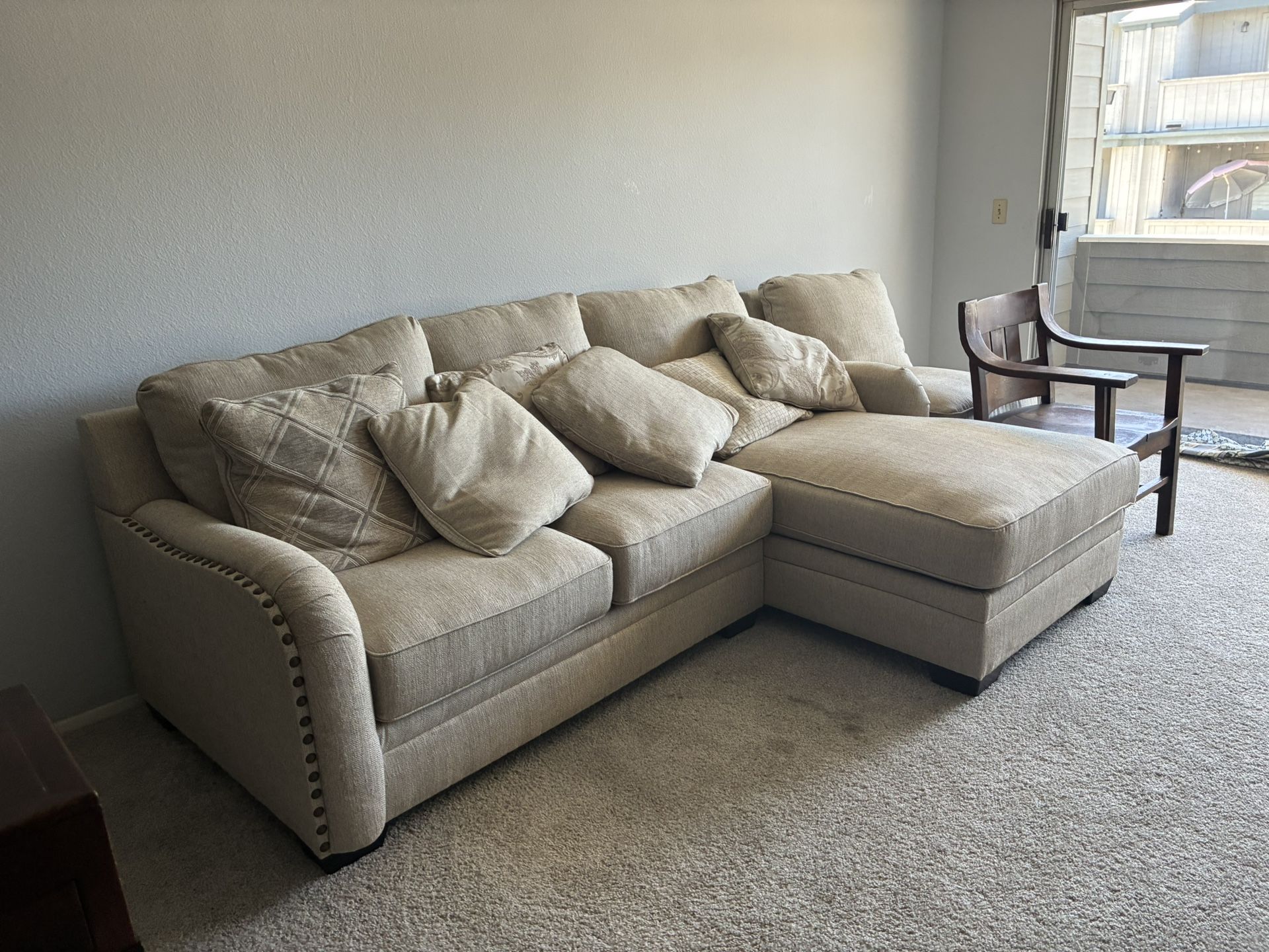 Couch, Sectional Less Than A Year Old