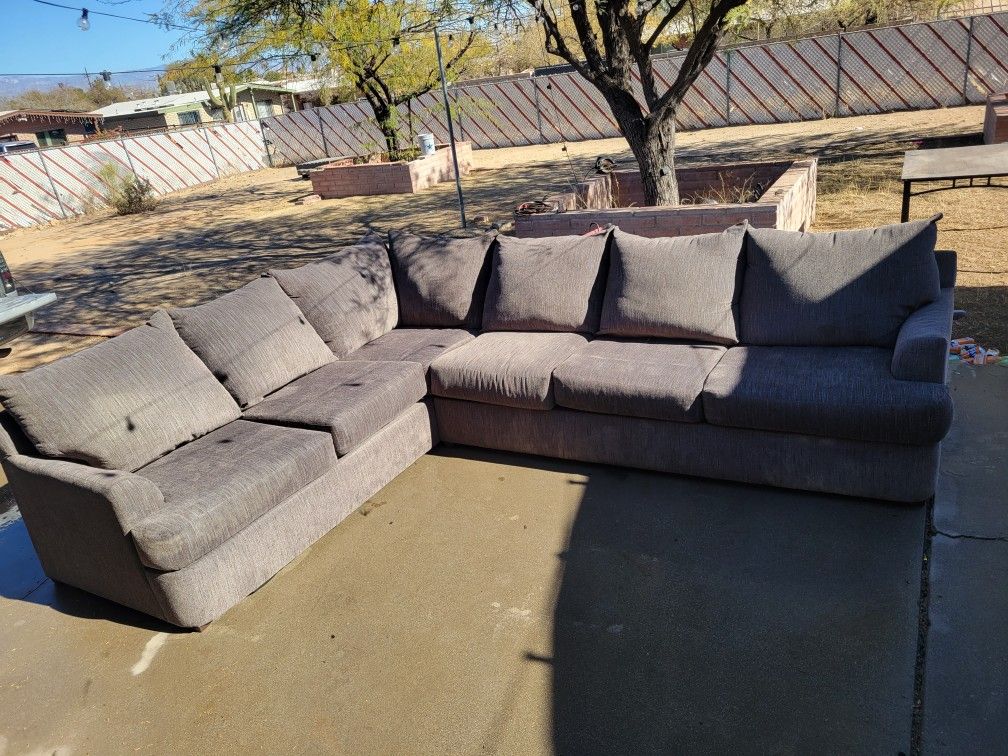 Beautiful L Shape Sectional Grey