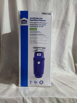 Garbage Disposal 3/4HP Corded 