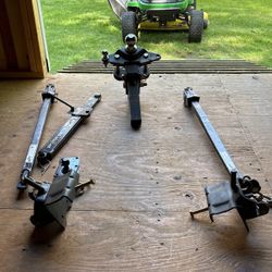 Trailer Hitch And Sway Control System. 