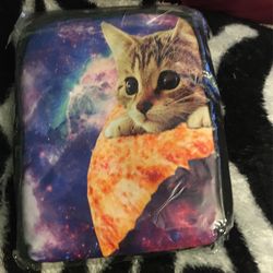New!!’Too Cute 🤍💕Galaxy Pizza 🍕 Cat 😽Lunch Bag 