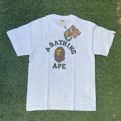 Bape Brown Tee Shirts Size S,M,L